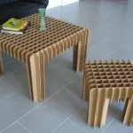 Стол и табурет