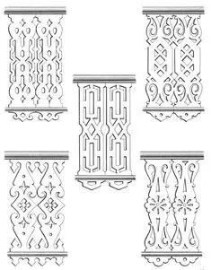 Victorian Homes, Carving Designs, Stencil Designs, Diagram Architecture, Architecture Details, Porch Balusters, Cnc Machine Projects, Door Dividers