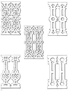 Scroll Design, Railings, Cut Design, Pattern Design, Thermocol Craft, Architectural Salvage