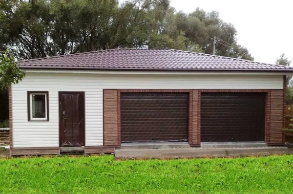 Гараж с сараем