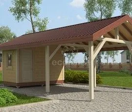 Проект навеса «Канопи»