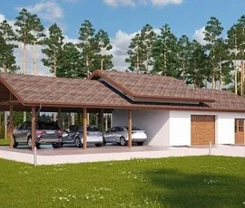 Проект Гараж Кама 143