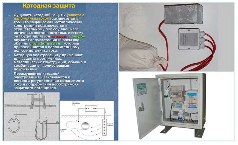 Активная катодная защита при газификации дома