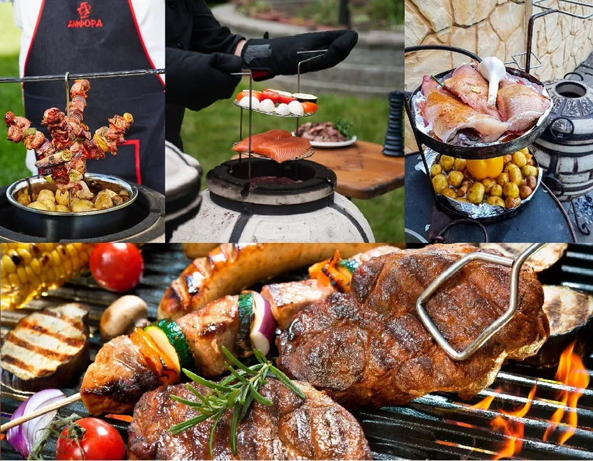 В тандыре можно готовить прочти все - овощи, мясо, рыбу и т. д.
