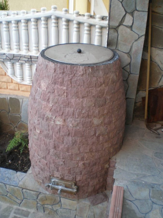 Тандыр своими руками из кирпича Тандыр своими руками из кирпича