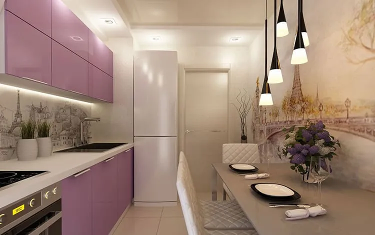 Обустройство кухни 9 м²: идеи дизайна с фото интерьеров
