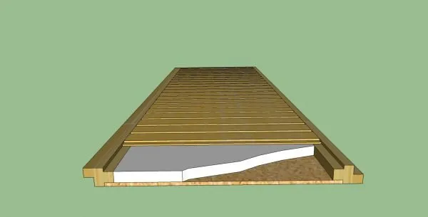 Панель для утепления потолка бани