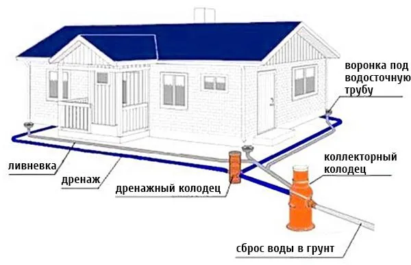 Кольцевая дренажная система