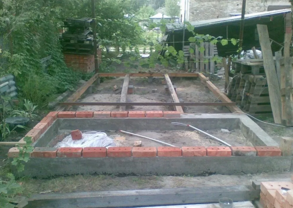Комбинированный вариант фундамента