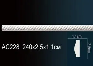 Молдинг с орнаментом AC228