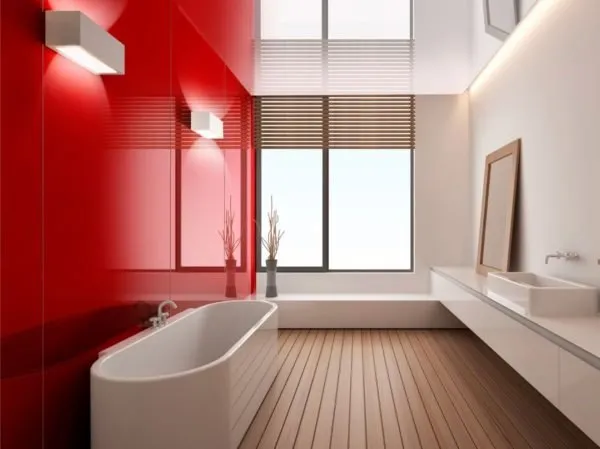 Стеклянная панель в ванной – практичное и стильное решение