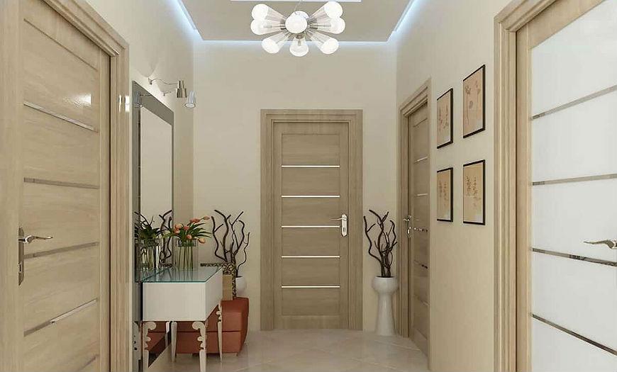 Дизайн коридора в квартире : 150+фото в