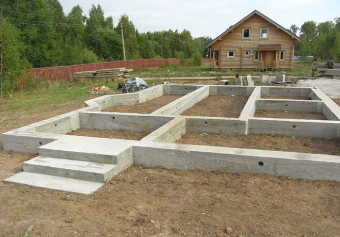 Мелкозаглубленный фундамент на Мелкозаглубленный фундамент на