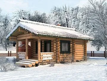 Проект Царь Баня 35-AЛ - общий вид 1