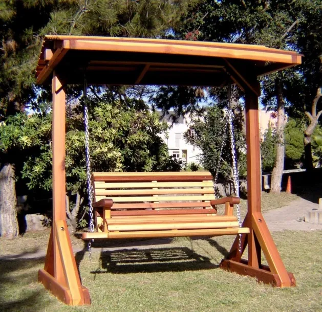 качели из дерева качели из дерева