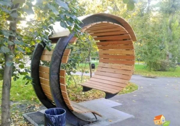 лавочка из дерева лавочка из дерева