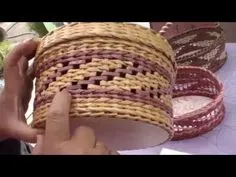 ИоуТубе Филейно-ситцевое плетение Diy Crafts For Gifts, Paper Crafts Diy Kids, Paper Projects, Newspaper Art And Craft, Paper Basket Weaving