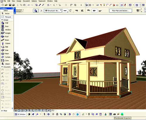 проектирование ArchiCAD