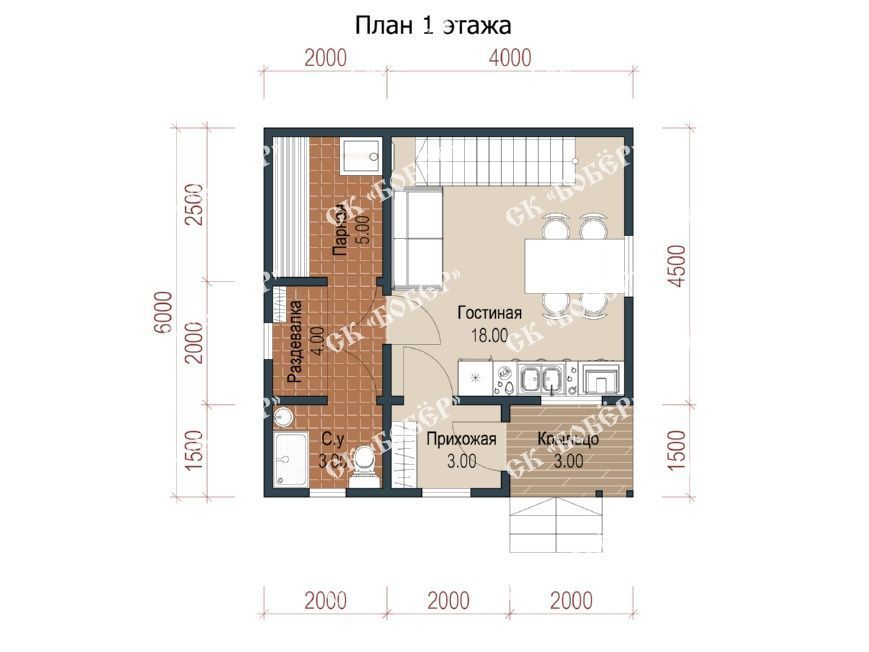Каркасная баня из Пестово под ключ