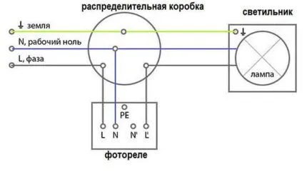 Схема подключения уличного датчика Схема подключения уличного датчика