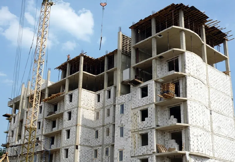 Применение газобетона в многоэтажных домах