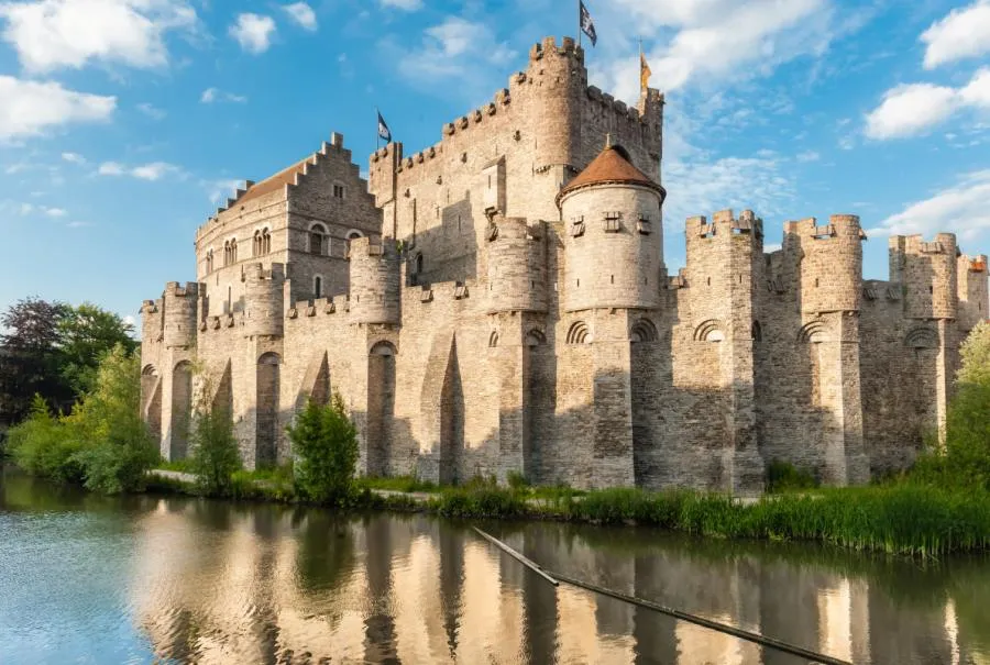 Castle of Gravensteen - Ghent - Бельгия