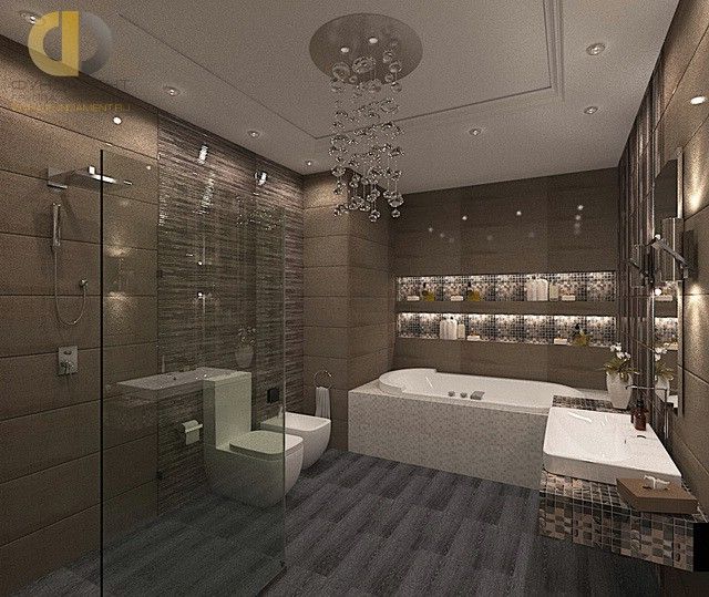 Дизайн ванной комнаты. 31 фото 2016