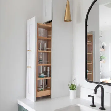 Modern Farmhouse Bathroom Nod to Nature