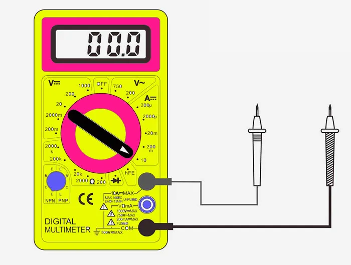 как измерить ток мультиметром