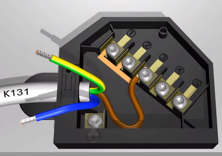 подключение фазного провода на варочной панели однофазной