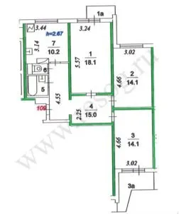 квартиры в панельном доме 252x300 - Планировка квартир. Все особенности.