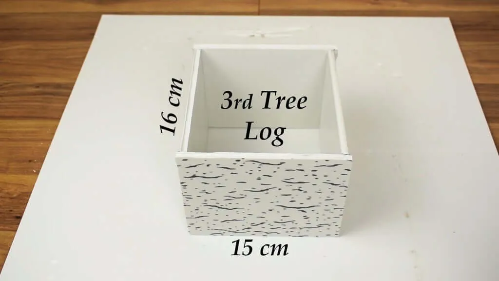 Шаг 11: Изготовление 3-го бревна дерева