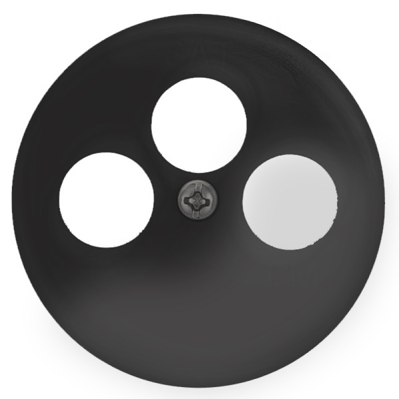 Накладка для розетки TV+FM+SAT 3 Накладка для розетки TV+FM+SAT 3
