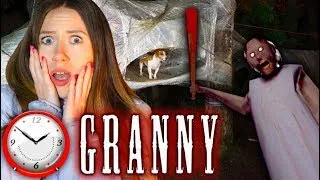 ИГРАЮ В УЖАСТИК В ДОМЕ ИЗ ПЛЕНКИ НА ДЕРЕВЕ НОЧЬ ЛЕТСПЛЕЙ GRANNY | Elli Di