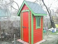 Как Построить Деревянный Туалет для Дачи — Выгребные и Выдвижные Варианты | Мои Идеи Для Дачи и Сада Villa, Diy Home Repair, Septic Tank, Roofing Materials, Sump