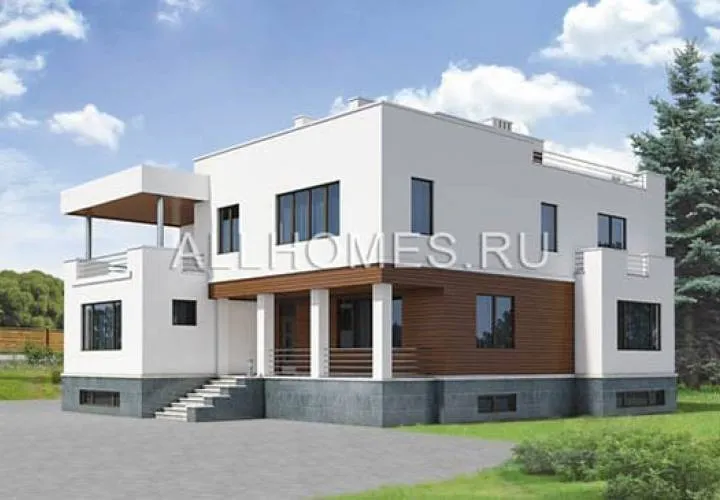 Проект кирпичного дома С-575-1К - Image