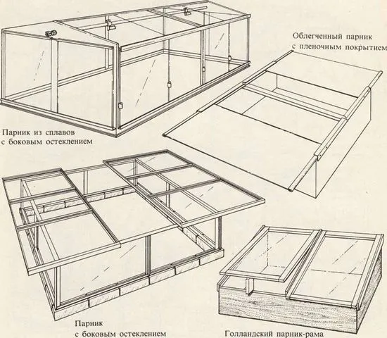 чертежи парника