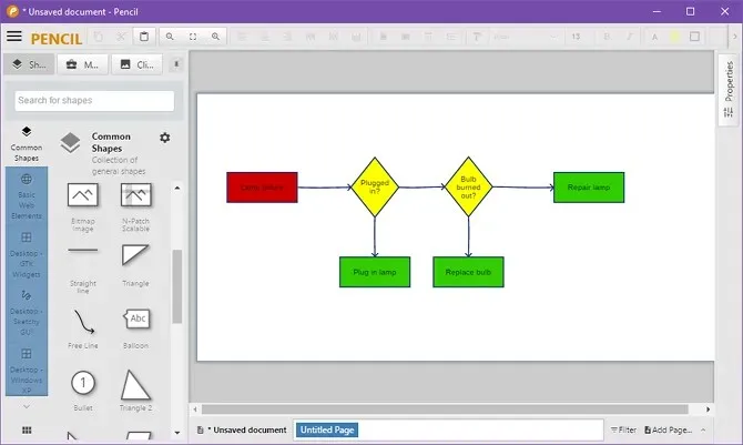 free flowchart tool pencil project