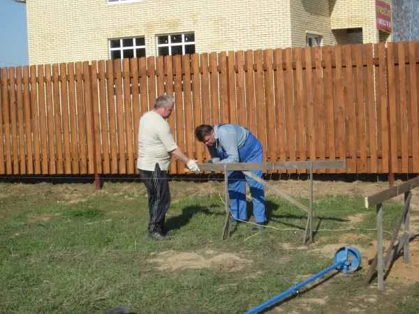 Разметка участка под сваи