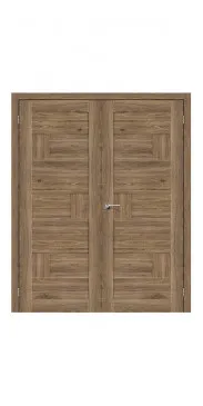 Двустворчатая дверь Легно-38 ДГ Original Oak