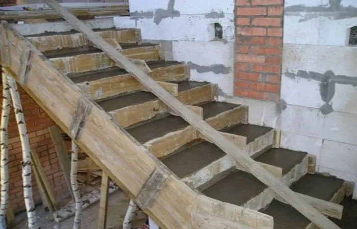 Залитые ступени