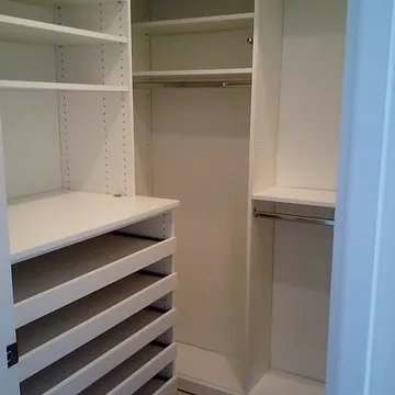 Small Walk-in Closet in New Construction