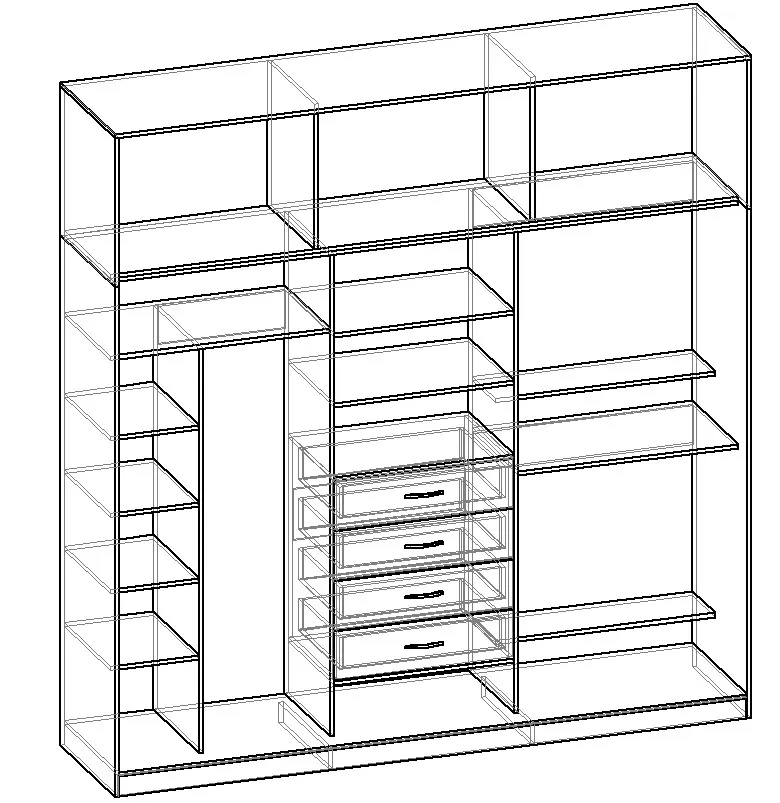 общий вид шкафа-купе