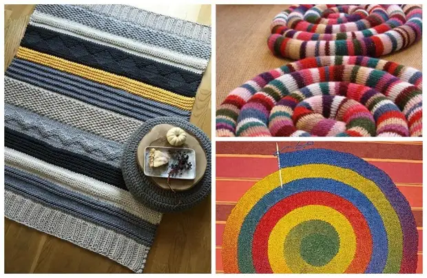Уютные коврики своими руками: вяжем, вышиваем, мастерим из подручных материалов