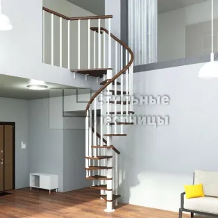 Модульная винтовая лестница Д120 Extra Style
