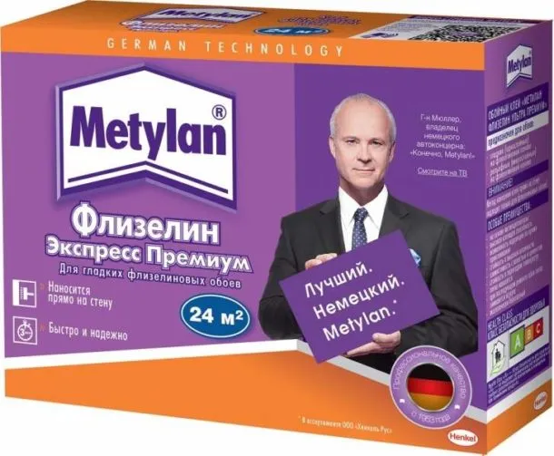 Специальный клей для флизелина