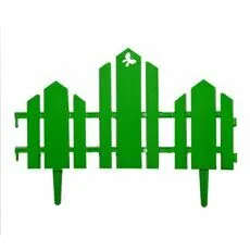 Заборчик «Чудный сад» (зеленый) 1 шт