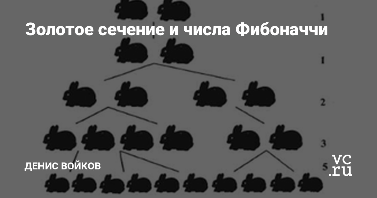 Золотое сечение и числа Фибоначчи Золотое сечение и числа Фибоначчи