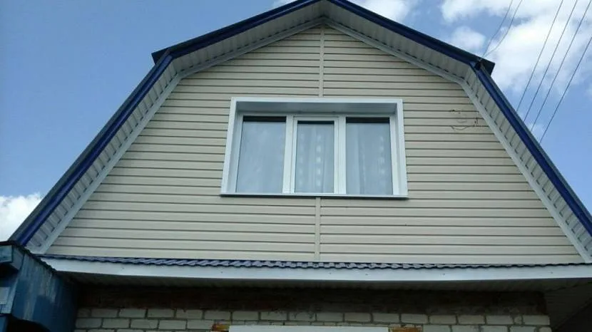 сделать крышу на дом двускатную с фронтонами