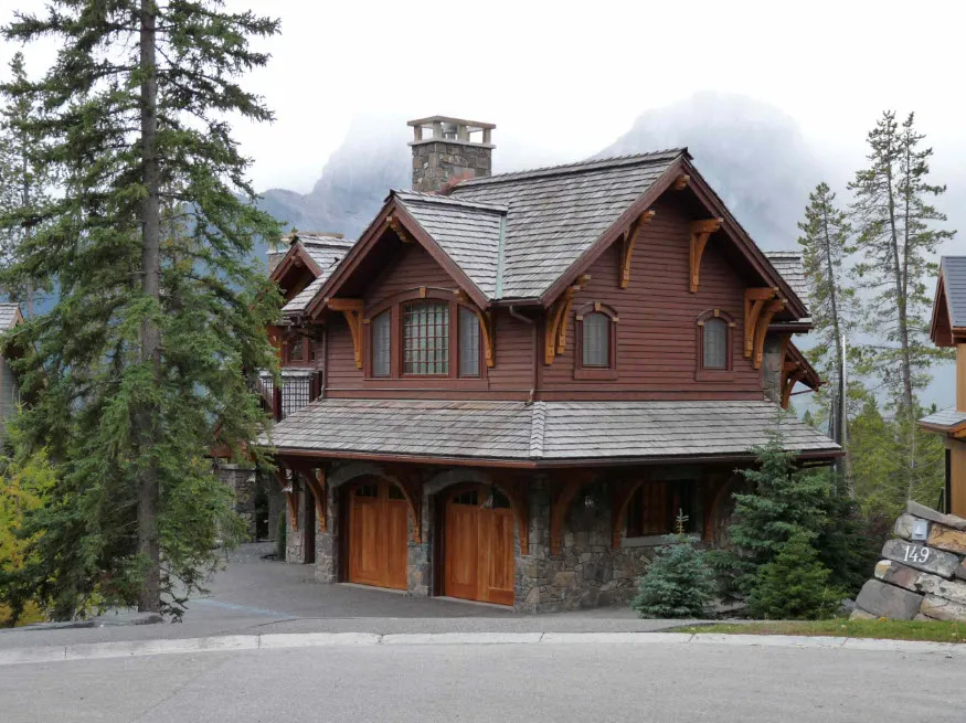 уютный домик в горах